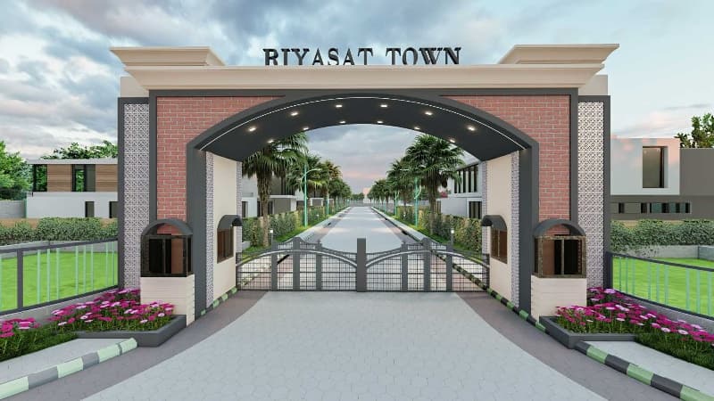  रियासत टाउन में प्लॉट